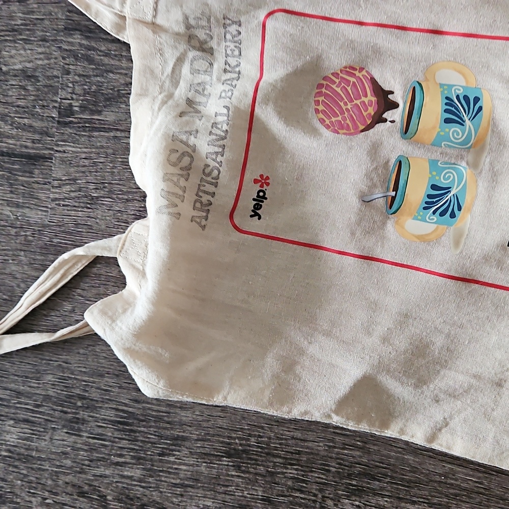 Yelp Elite Queens Artisanal Bakery Tote Bag - Cream - Picture 2 of 2